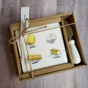 Rae Dunn cheese icon plate